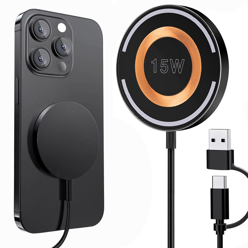 Type C Multiport Adapter - Essager Magnetic Wireless Charger Pad Fast