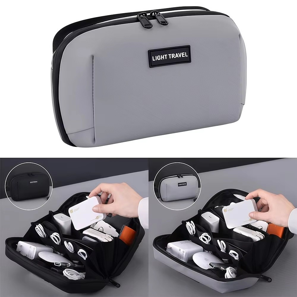 Tech Accessories Types - Portable Data Cable Storage Bag Dust-proof