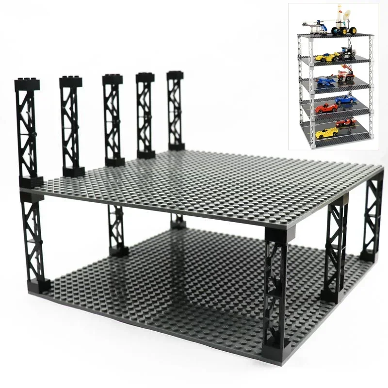 Tech Accessories & Gadgets - 4pcs City Accessory Pillars High-tech MOC
