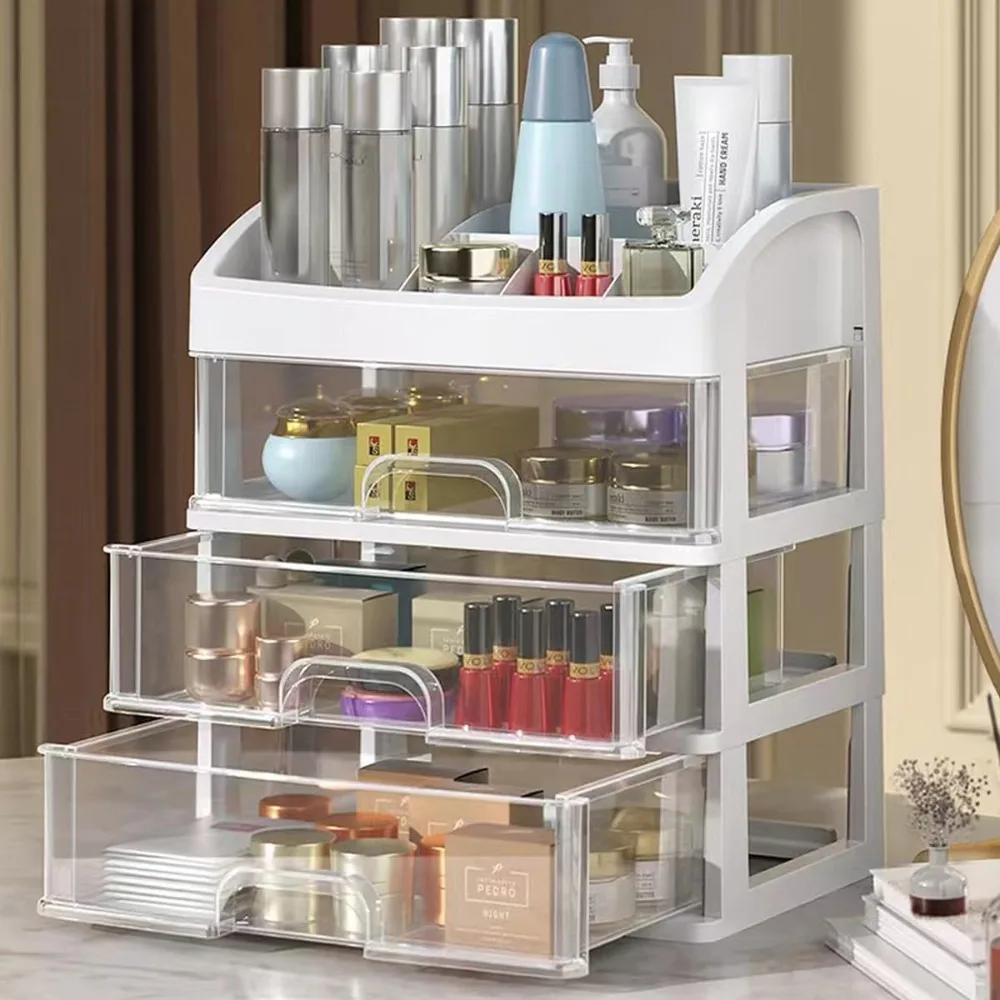 Tech Office Accessories - Multi-Layer Desktop Storage Box Drawer Organizer