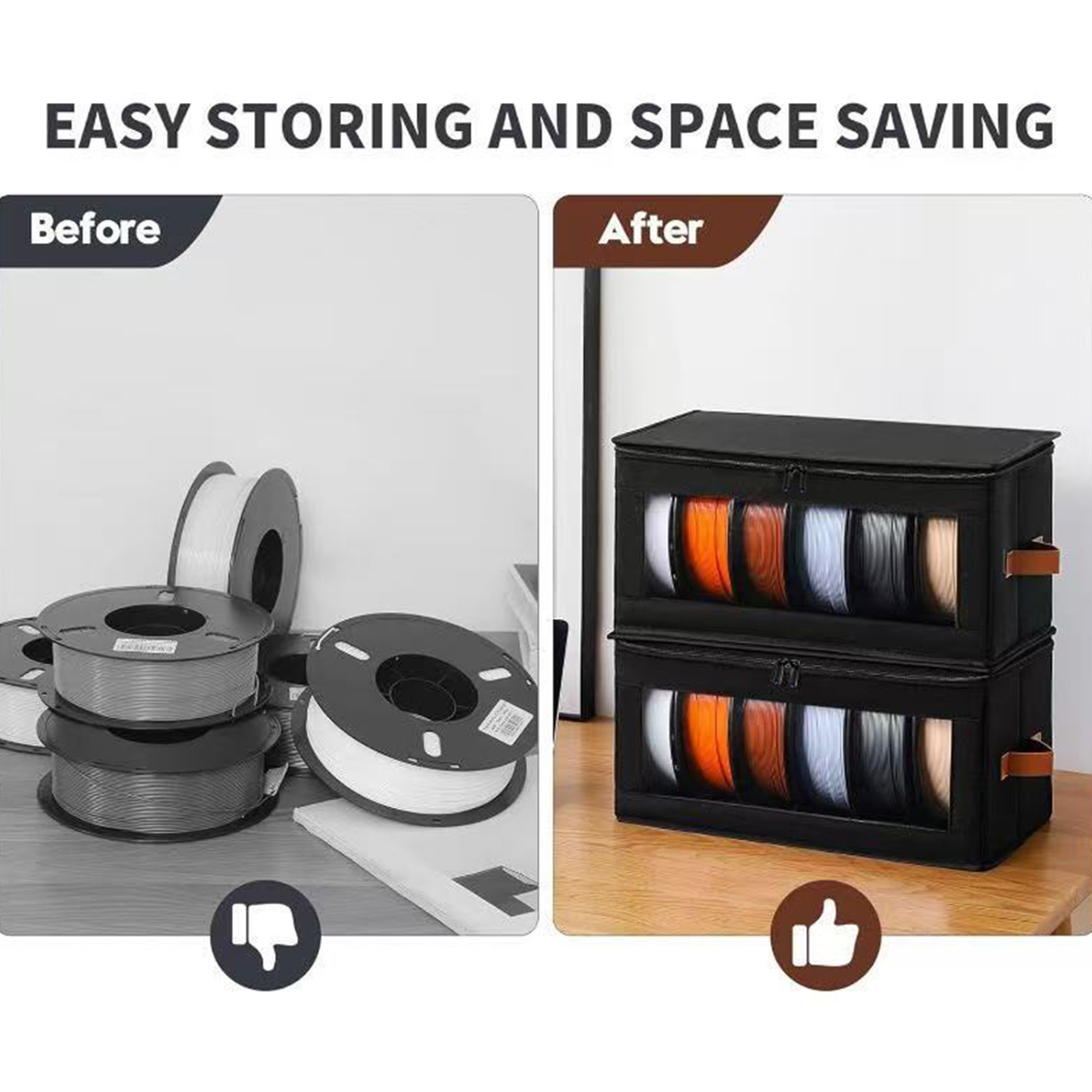 1-10X 3D Printer Filament Stor - Tech Office Accessories incelemesi ve fiyatı