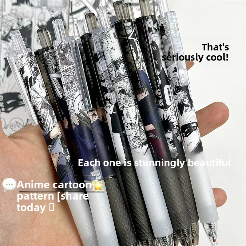 Anime Naruto Gel Pen Cute Cart - Tech Office Accessories incelemesi ve fiyatı