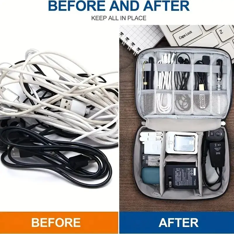 Portable Tech Organizer Case f - Tech Accessories Types incelemesi ve fiyatı