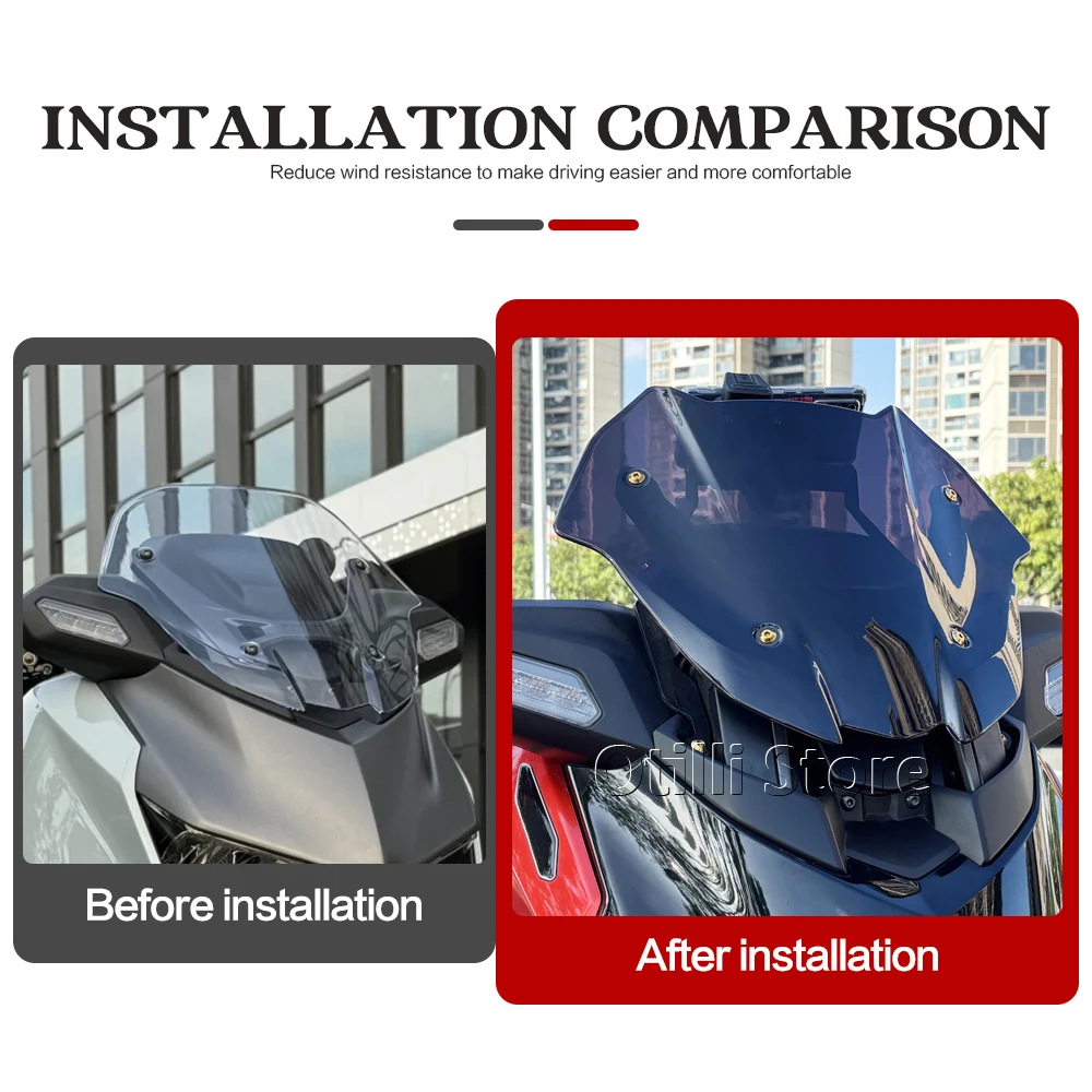 Windscreen For YAMAHA X-MAX 30 - X Tech Accessories incelemesi ve fiyatı