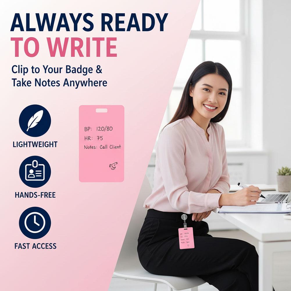 Portable Dry Erase Note Badge  - Tech Office Accessories incelemesi ve fiyatı