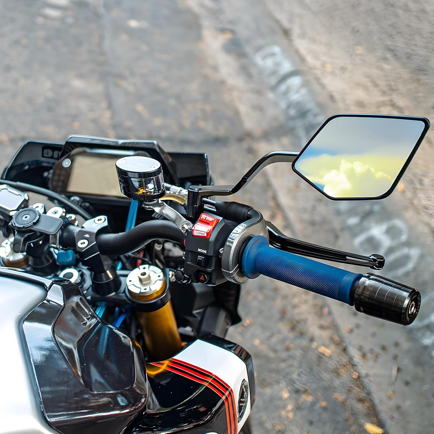 Motorcycle Mirrors Stealth max - Xmax Tech Max Accessories incelemesi ve fiyatı