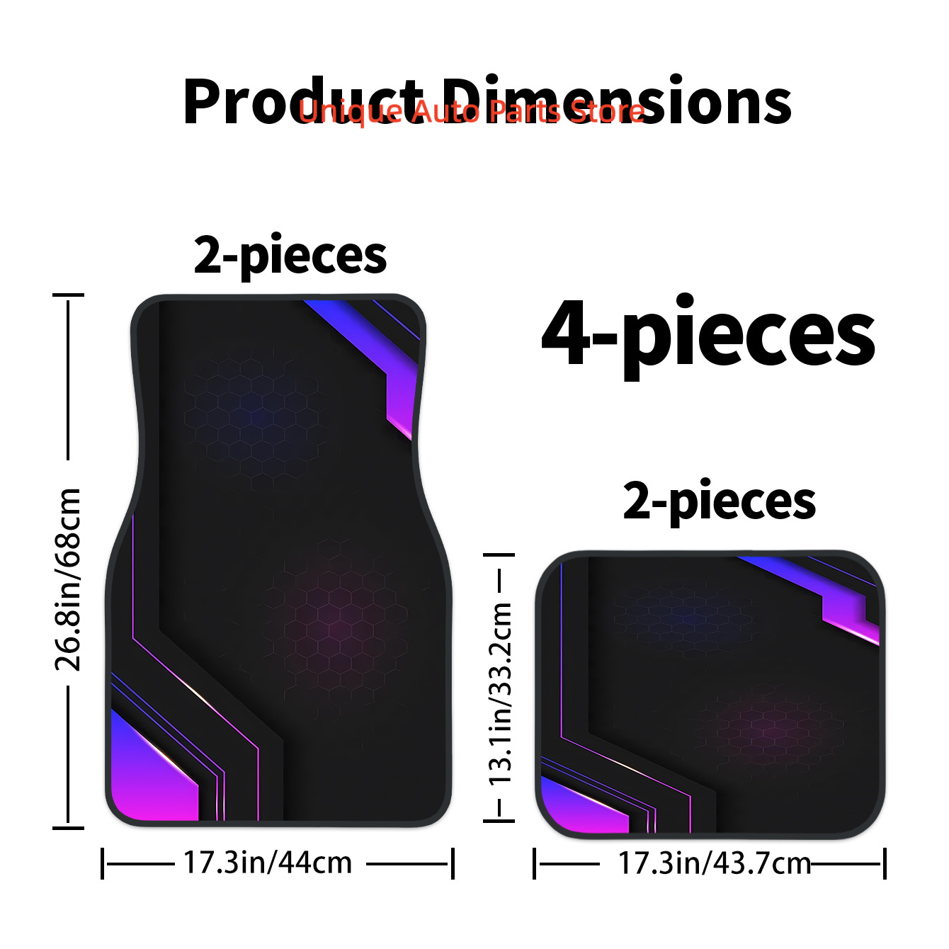 4pcs 2D High-Tech Geometric Pa - Tech Protect Accessories incelemesi ve fiyatı