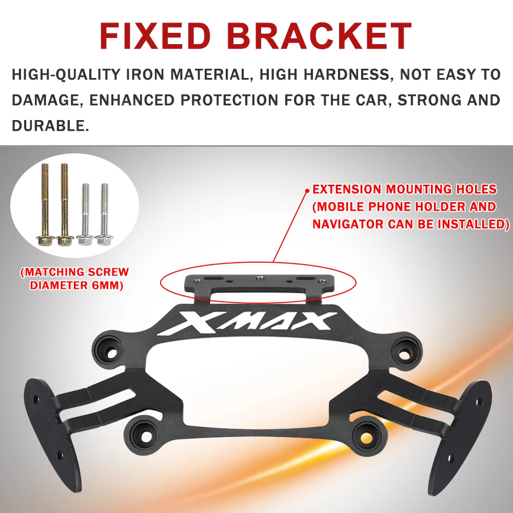Motorcycle XMAX 300 Rear View  - Xmax Tech Max Accessories incelemesi ve fiyatı